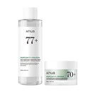 Anua Gentle Moisture Duo: Heartleaf 77 pH 5.5 Soothing Toner & Heartleaf 70 Intense Calming Cream for skin barrier repair, hyaluronic acid, panthenol for facial moisturizer, Vegan, Korean Skincare set Infinity Warehouse