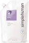 simplehuman 9 oz. Touch-Free Rechargeable Sensor Liquid Soap Pump Dispenser, Polished Stainless Steel & Lavender Moisturizing Liquid Hand Soap Refill Pouch, 34 Fl. Oz simplehuman
