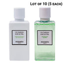 Hermes Un Jardin Sur Le Nil Shampoo and Conditioner – Lot of 10 (5 Each) - Each 1.4 Oz- Total 14 Oz Hermes