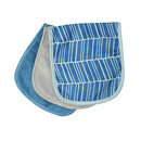 S&T INC. Always Off Reusable Makeup Remover cloths, 6” X 12”, Solid And Print, 5 Pack S&T INC.