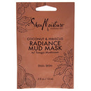 Shea Moisture Coconut & Hibiscus Radiance Mud Mask for Unisex, 0.5 Ounce SHEA MOISTURE