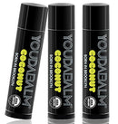 You Da Balm Organic Lip Balm, Coconut Flavor - 100% Natural Lip Moisturizer, USDA Certified - Lip Balm for Dry, Cracked Lips (3 Pack) You Da Balm