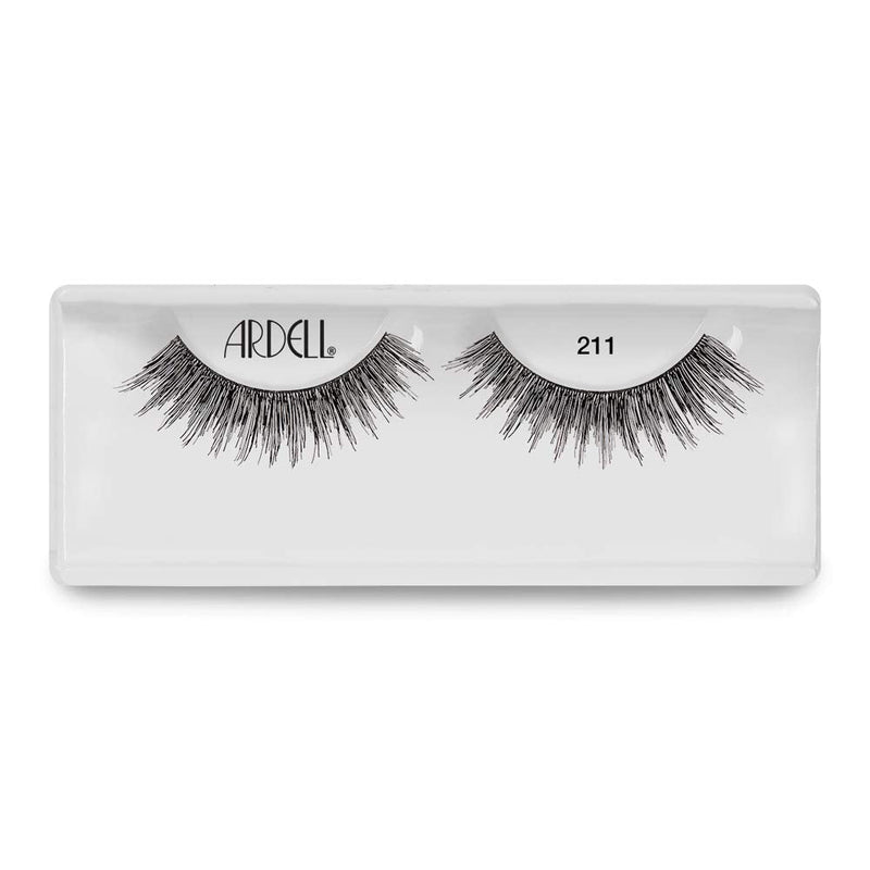 Ardell False Eyelashes Double up 211, Delicate Feminine Aura effect, 4 pack Ardell