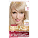 L'Oreal Paris Excellence Creme Permanent Hair Color, 9A Light Ash Blonde, 100 percent Gray Coverage Hair Dye, Pack of 1 L'Oreal Paris