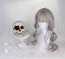 aiyaya Long Curly Wig - Natural Synthetic Hair Lolita Wigs with Wig Cap For Cosplay and Daily Wear (Pink Red Ombre) aiyaya