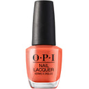 OPI Nail Lacquer, My Chihuahua Doesn’t Bite Anymore, Orange Nail Polish, Mexico City Collection, 0.5 fl oz OPI