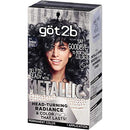 Got2b Metallic Permanent Hair Color, M73 Smoky Steel Got2B