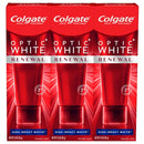 Colgate Optic White Renewal Teeth Whitening Toothpaste, High Impact White, 3 Oz, 3 Pack Colgate