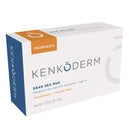 Kenkoderm Psoriasis Dead Sea Mud Soap with Argan Oil & Shea Butter 4.25 oz | 4 Bars | Dermatologist Developed | Fragrance + Color Free Kenkoderm