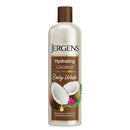 Jergens Hydrating Coconut Body Wash, Daily Moisturizing Skin Cleanser, Paraben Free, 22 Ounces, Infused with Coconut Oil, pH Balanced, Dye Free, Dermatologist Tested Jergens
