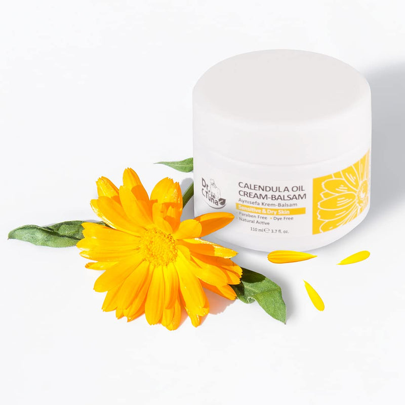 FARMASi Dr C Tuna Calendula Cream Balsam for Skin, Body Pure Natural Skincare Repair and Moisturizer Healing Effects for Dry Skin, Plant Rich Protection with Calendula, Chamomile 2.7 Fl Infinity Warehouse
