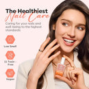 modelones Nail Strengthener and Growth Nail Hardener Extra Strong and Growth Nude Nail Polish Nail Repair for Damaged Nails Strengthening Polish Ridge Filler for Nails 15ml Infinity Warehouse