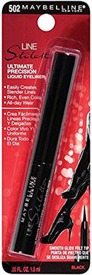 Maybelline New York Line Stiletto Ultimate Precision Liquid Eyeliner, Brownish Black 505, 0.05 Fluid Ounce Maybelline New York