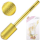 Pana Brand Professional GOLD M (MEDIUM) Smooth Round Top Large Dome Top Barrel Carbide Bit 3/32" Shank Size PANA
