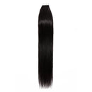 20 PCS Tape In Human Hair Extensions Seamless Skin Weft Invisible Hair Extensions Double Side Tape Hightlight Balayage Long Silk Straight For Women (14'',40g/20pcs,