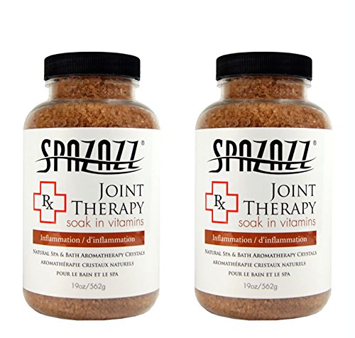 Spazazz Aromatherapy Spa and Bath Crystals -Therapy (2 Pack) (Joint Therapy - 2pk) Spazazz