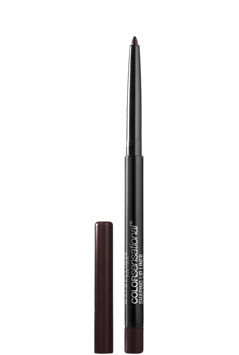 Maybelline New York Makeup Color Sensational Shaping Lip Liner, Rich Chocolate, Brown Lip Liner, 0.01 oz Maybelline New York