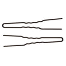 Marilyn Faye's U-Shaped Crinkled Hair Pins (Set of 12) (3 inch, Black) Marilyn Faye's