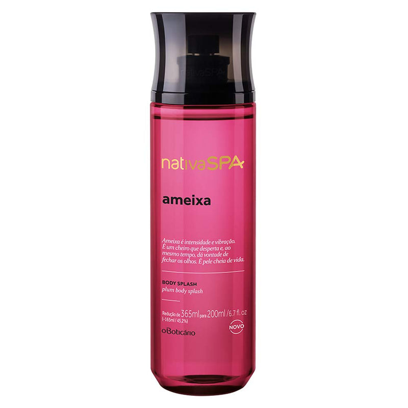 Nativa SPA Plum Deodorant Body Splash 200ml O BOTICARIO