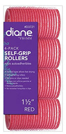 Diane D3721 Self Grip Rollers, Red Diane