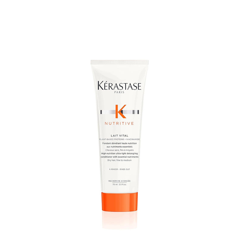 Kerastase Nutritive Lait Vital Hydrating Conditioner | Adds Moisture, Shine, and Nourishment | Smoothing and Softening Deep Conditioner | With Niacinamide | For Fine to Medium Dry Hair Infinity Warehouse