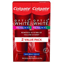 Colgate Optic White Renewal Teeth Whitening Toothpaste, High Impact White, 3 Oz, 2 Pack Colgate