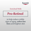 Eucerin Q10 Anti-Wrinkle Face Night Cream - Fragrance Free, Pro-Retinol, Moisturizes for Softer Smoother Skin as You Sleep- 1.7 Ounce (Pack of 1) Eucerin Store