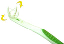 VeriFresh VeriFloss Dental Flosser - Teeth Flossers for Adults & Kids, Flossing Tool - Ergonomic Design w/ 360° Swivel Head, Glide Lock - Reusable Floss Picks, Cleaning Kit - Includes 10 Head Refills VeriFresh