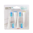 Voom Sonic Replacement Brush Heads, White (VM-22032) Voom Sonic