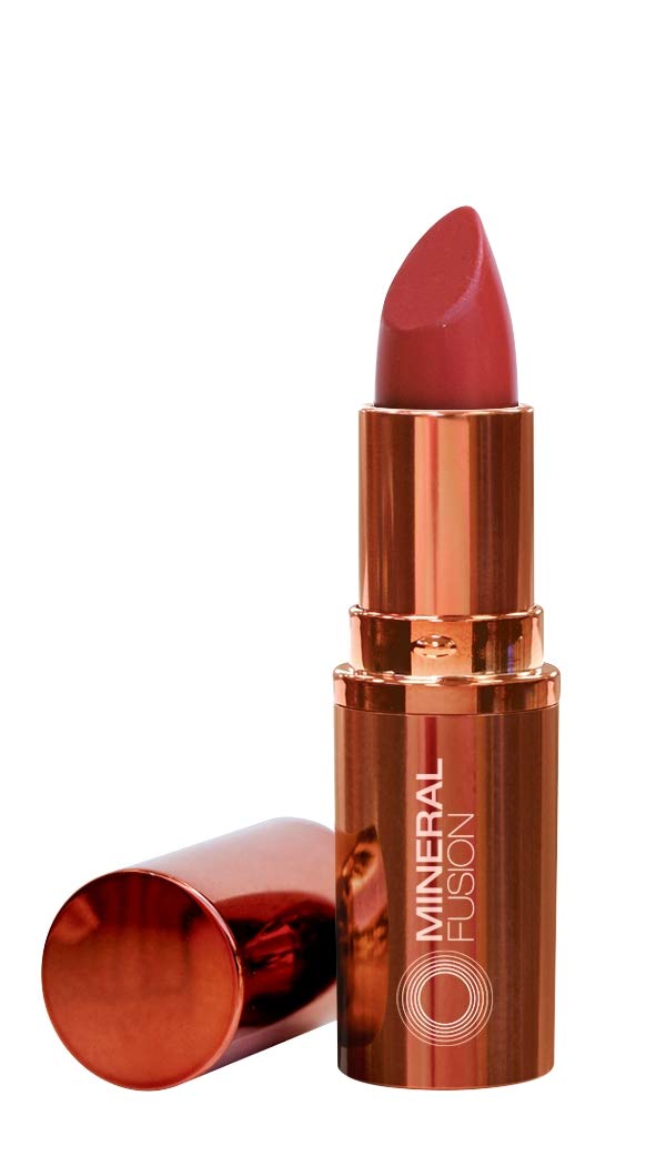 Mineral Fusion Lipstick, Peony, .14 Ounce Mineral Fusion