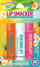 Lip Smackers Lip Balm Trio Tropical Fever, 1.1 Ounce Lip Smacker