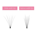 BEYELIAN Volume Fans Invisible Base Wider Fans Lash Extensions Semi Permanent 0.07mm D Curl 6D Premade Fan Lashes Soft Short Stem Eyelash Extensions Prefanned Lashes(0.07 D 10mm) BEYELIAN