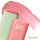 Pixi Beauty Beaming Bliss On-the-Glow Trio | Hydrating Tinted Moisture Stick Blush, Bronzer, and Highlighter Set | Travel Size, Vegan, and Paraben-Free Infinity Warehouse