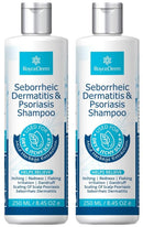 Roycederm Seborrheic Dermatitis & Psoriasis Shampoo and Conditioner Set - Effective Scalp Treatment for Folliculitis, Psoriasis, Dandruff, Dry Itchy Scalp - Soothing, Moisturizing Herbal Formula Infinity Warehouse