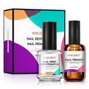 Modelones Gel Nail Polish Primer, Acid Free Natural Nail Prep Dehydrate & Bond Primer, 15ml Nail Bond, Air Dry Superior Bonding Primer for Acrylic Powder Nail Supplies Set modelones
