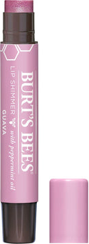 Burt's Bees 100% Natural Moisturizing Lip Shimmer, Guava, 1 Tube Burt's Bees