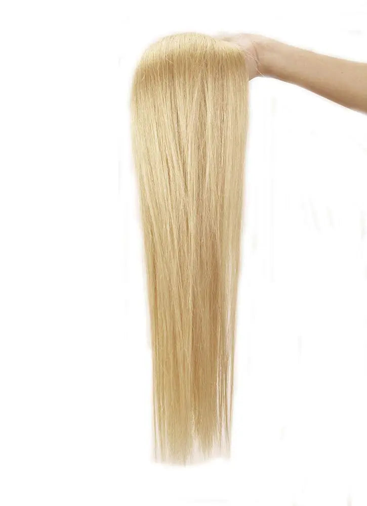 Double Weft Clip in Remy Human Hair Extensions 10''-22'' Grade 7A Quality Full Head Thick Thickened Long Soft Silky Straight 8pcs 18clips for Women Beauty 16" / 16 inch 130g,