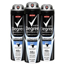 Degree Men Ultrclear Antiperspirant Spray Protects from Deodorant Stains Black + White Instantly Dry Spray Deodorant 3.8 oz 3 Count DEGREE