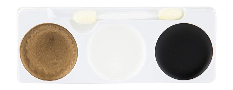 Mehron Makeup Tri-Color Halloween Makeup Palette (CAT/ANIMAL) Mehron