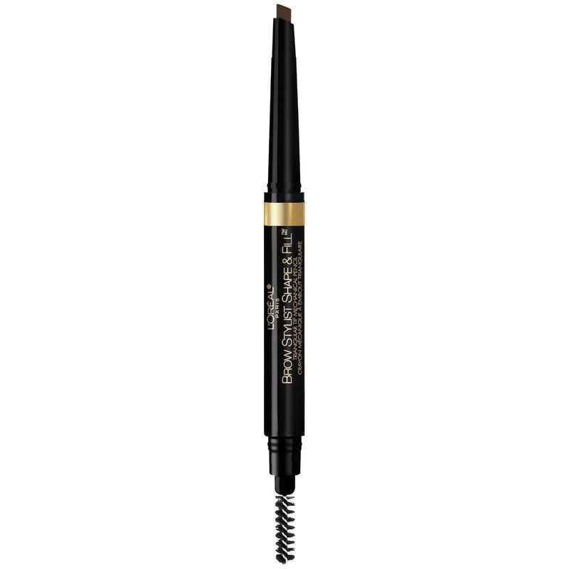 L'Oreal Paris Makeup Brow Stylist Shape and Fill Mechanical Eye Brow Makeup Pencil, Dark Brunette, 0.008 oz. L'Oréal Paris