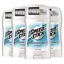 Speed Stick Deodorant for Men, Ocean Surf- 3 Ounce, Pack Of 4, 3 ounces Speed Stick