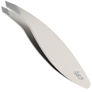 Slice 10458 Combo Tip Tweezer, Slanted & Pointed, Extra Wide Grip, for Fine Hair & Eyebrow Design, Stainless Steel Slice