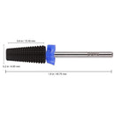 PANA Nail Carbide 5 in 1 Bit - Two Way Rotate use for Both Left and Right Handed - Fast remove Acrylic or Hard Gel - 3/32" Shank - Manicure, Nail Art, Drill Machine (Medium - M, Black) PANA