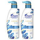 Head & Shoulders Supreme, Scalp Care and Dandruff Treatment Shampoo, with Argan Oil and Coconut Water, Detox and Hydrate Hair and Scalp, 11.8 Fl Oz Twin Pack Head & Shoulders