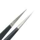 BEYELIAN Eyelash Extension Tweezers, Straight Tip Lash Tweezers for Isolation and Individual Lashes, Professional Lash Extension Tweezers ESD-11 BEYELIAN