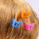 WEFOO 100 Pack Butterfly Hair Clips for Girls and Women, Beautiful Bulk Small Mini Butterfly Hair Clips, Assorted Color WEFOO