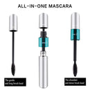 NaSeny 4D Silk Fiber Lash Mascara - 2 in 1 Thrive Liquid Lash Extension Mascara Waterproof Black Mascara Christmas gifts for women NaSeny