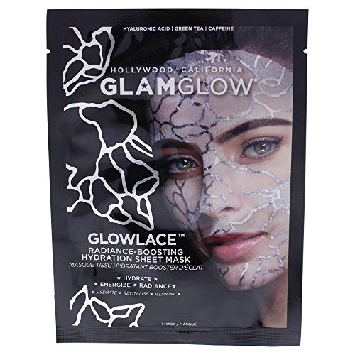 Glamglow Glowlace Radiance-boosting Hydration Sheet Mask By Glamglow for Women - 1 Pc Mask Glamglow