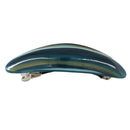 Yeshan Women Barrettes for thick hair with Tortoise Shell Strip colors Acrylic French Hair clips for Ladies,Pack of 6 Yeshan
