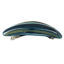 Yeshan Women Barrettes for thick hair with Tortoise Shell Strip colors Acrylic French Hair clips for Ladies,Pack of 6 Yeshan